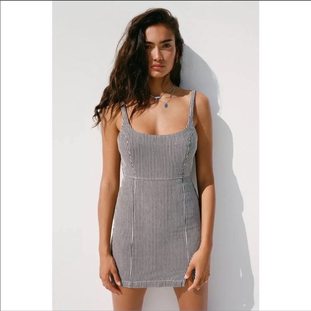 XS BDG Denim Mini Dress from Urban Outfitters